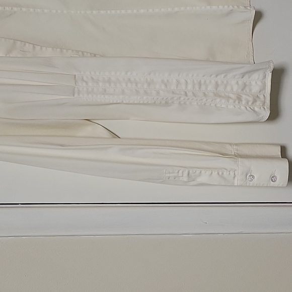 Theory - Medium, Cream, button up shirt - Picture 3 of 3